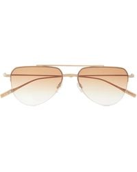 Barton Perreira - Aviator-Style Metal Sunglasses - Lyst