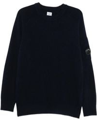 C.P. Company - Lens-Detail Wool Sweater - Lyst