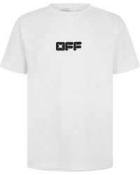 Off-White c/o Virgil Abloh - Slim Fit T-Shirt - Lyst