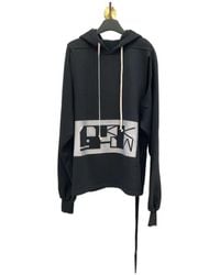 Rick Owens - Long-Sleeved Hooded Sweater - Lyst