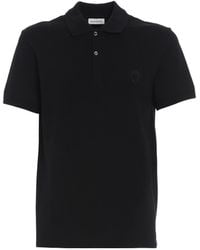 McQueen - Polo Shirt With Skull Pattern - Lyst