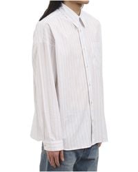 sunflower - Striped Button-Up Shirt - Lyst