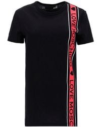 Moschino - Logo-Detail Short-Sleeved T-Shirt - Lyst
