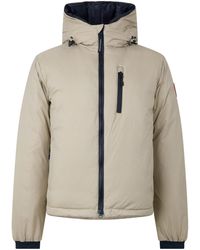 Canada Goose - Lodge Down 750-Fill Dwr Wind Resistant Hooded Short Puffer Jacket - Lyst