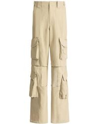Balmain - Cotton Cargo Pants - Lyst