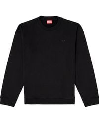 DIESEL - S-Boxt-T2 Oval D Logo Sweatshirt - Lyst