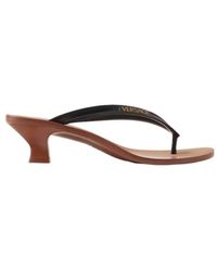 Versace - Sophie Rubber Thong Sandals 40Mm - Lyst