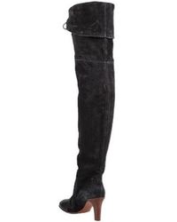 Chloé - Solid Color Round-Toe Tall Boots - Lyst