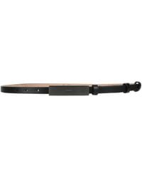 Max Mara - Solid Color Thin Belt - Lyst
