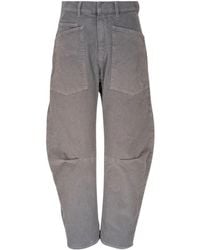 Nili Lotan - High-Waisted Corduroy Trousers - Lyst