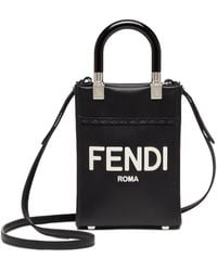 Fendi - Sunshine Mini Shopper Tote Bag - Lyst
