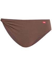 DIESEL - Ash Twisted Bikini Bottoms - Lyst