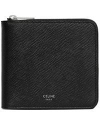 Celine - Zipped Bi-Fold Wallet - Lyst