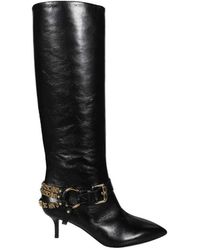 Moschino - Stiletto Knee-High Boots - Lyst