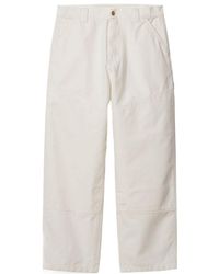 Carhartt - Mid-Rise Wide-Leg Jeans - Lyst