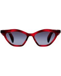 Gucci - Cat Eye Sunglasses - Lyst