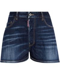 DSquared² - Baggy Superstar Denim Shorts - Lyst