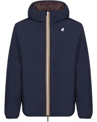 K-Way - Reversible Logo-Appliqué Down Jacket - Lyst