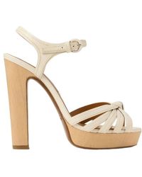 Ralph Lauren - 125Mm Kieran Heeled Sandals - Lyst