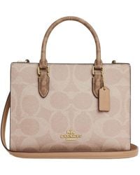 COACH - Pattern Shoulder Bag - Lyst