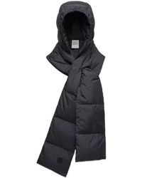 Moncler - Hooded Down Scarf - Lyst