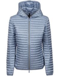 Save The Duck - Quilted Hooded Down Jacket - Lyst