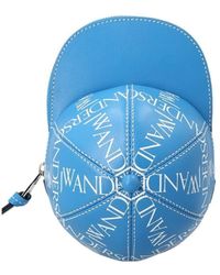 JW Anderson - Jw Anderson Cap Midi Logo Printed Crossbody Bag - Lyst