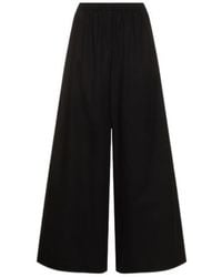 Max Mara - Logo Wide-Legged Casual Pants - Lyst