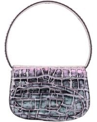DIESEL - 1Dr Printed Shoulder Bag - Lyst