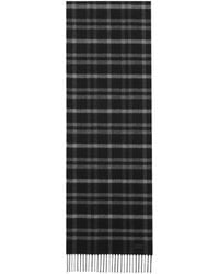 Saint Laurent - Tartan Fringed Edge Scarf - Lyst