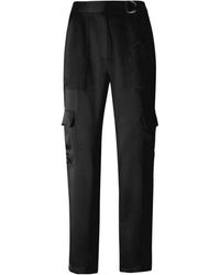 Jonathan Simkhai - Tapered-Leg Satin Trousers - Lyst
