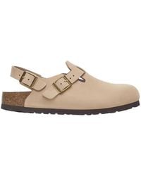 Birkenstock - Buckle Detailed Round Toe Sandals - Lyst