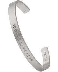 Maison Margiela - Numeric Cuff Bracelet - Lyst