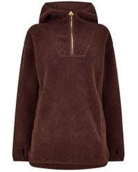 Barbour - Hooded Fleece Sweatshirt - Lyst
