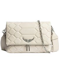 Zadig & Voltaire - Rock Quilted Clutch Bag - Lyst