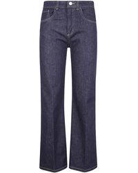 Seventy - High-Waist Straight-Leg Jeans - Lyst