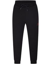 BOSS - Solid Color Casual Pants - Lyst