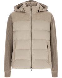 Moorer - Zippered Down Jacket - Lyst