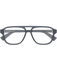 Bottega Veneta - Eyewear Aviator Glasses - Lyst
