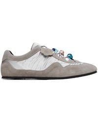 Cecilie Bahnsen - Blaise Beaded Low-Top Sneakers - Lyst
