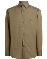 Etro - Shirt With Pegaso Embroidery - Lyst