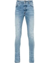 Amiri - Shotgun Ripped Skinny Jeans - Lyst