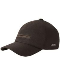 ZEGNA - Road Embroidered Baseball Hat - Lyst