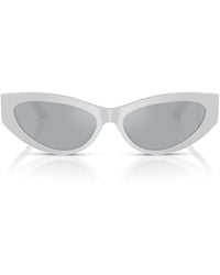 Versace - Geometric Frame Sunglasses - Lyst