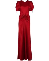 Victoria Beckham - Viscose Blend Dress - Lyst