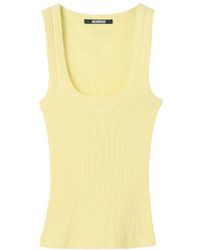 Jacquemus - Ribbed Tank Top - Lyst