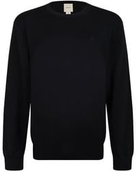 Calvin Klein - Logo Crewneck Knitwear - Lyst