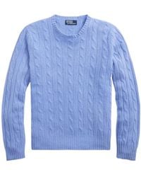 Polo Ralph Lauren - Cable-Knit Cashmere Jumper - Lyst
