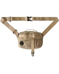 C.P. Company - Logo Detailed Zipped Belt Bag - Lyst