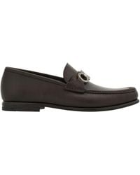 Ferragamo - Ferragamo Avril Round Toe Loafers - Lyst